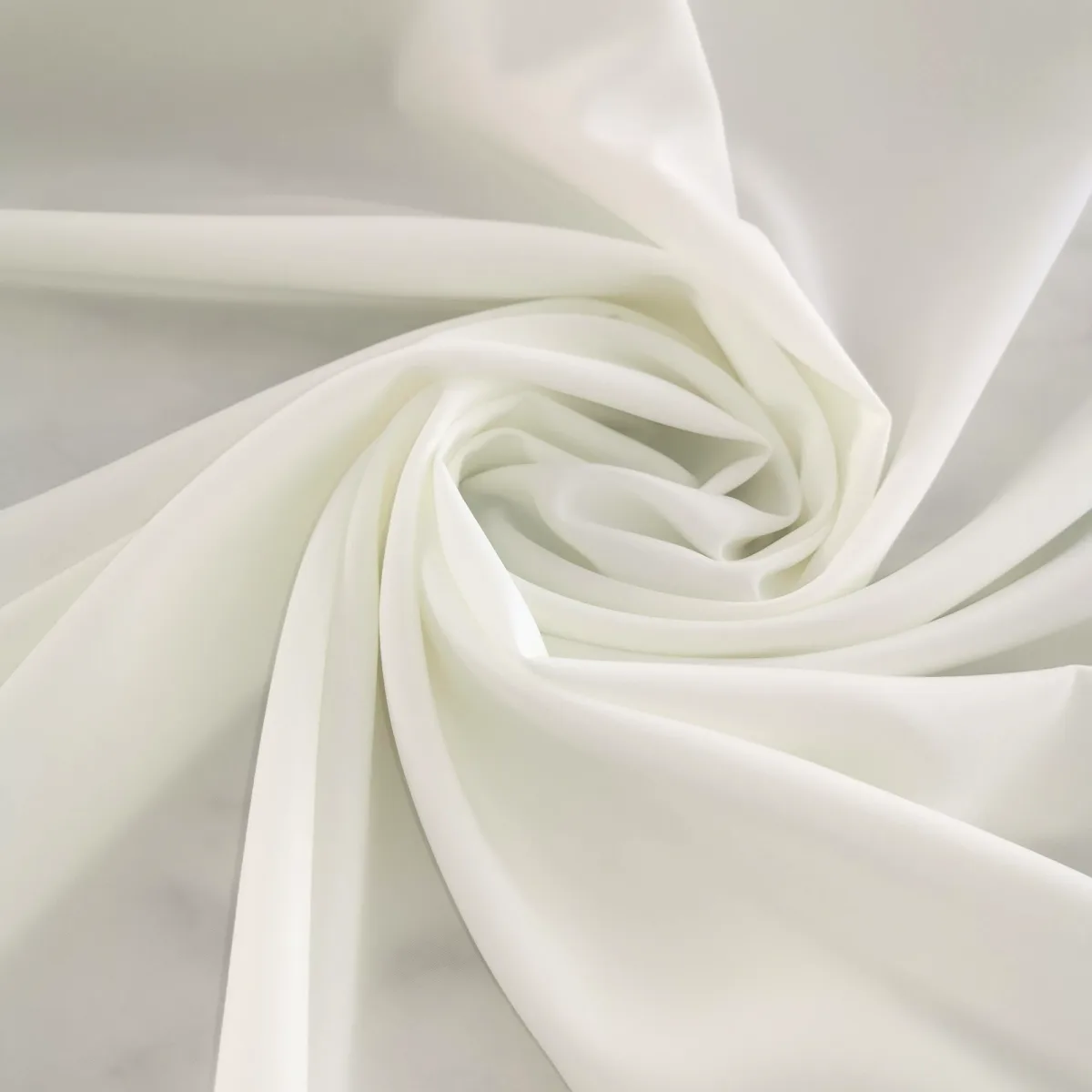 Tarraf Japanese filament fabric in white