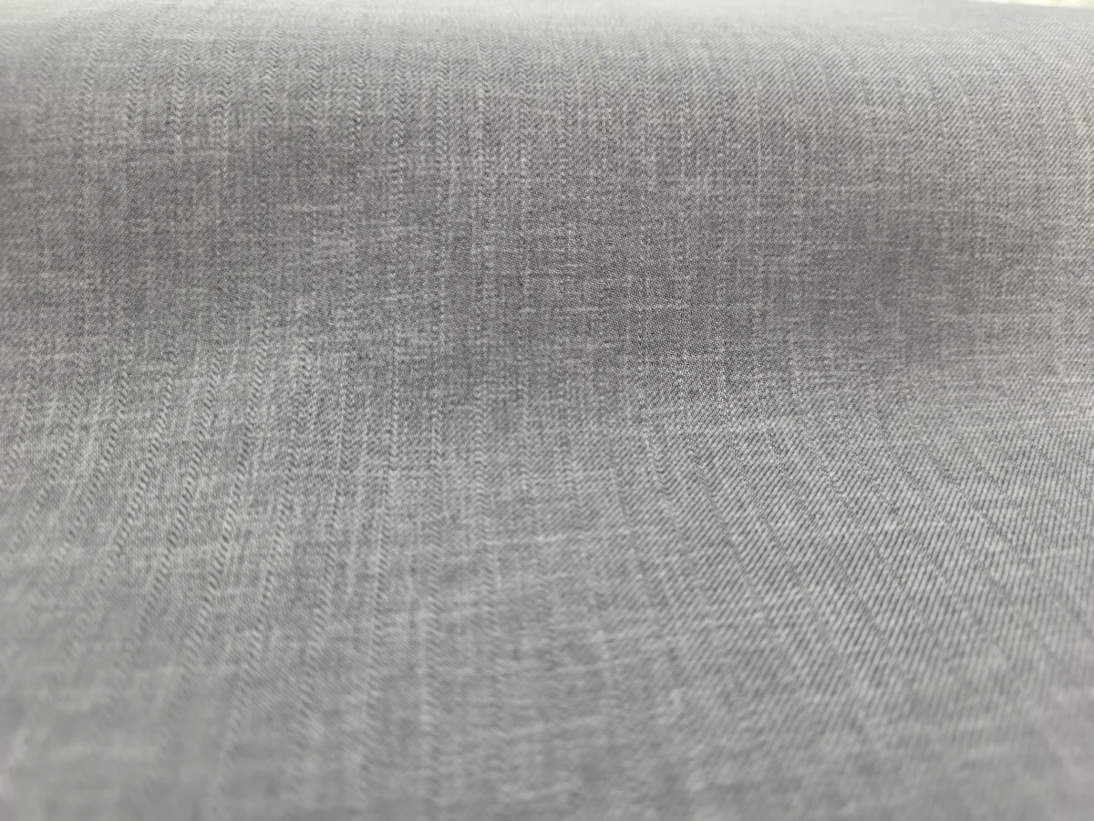 Grey Ramada Miss fabric in a twill weave
