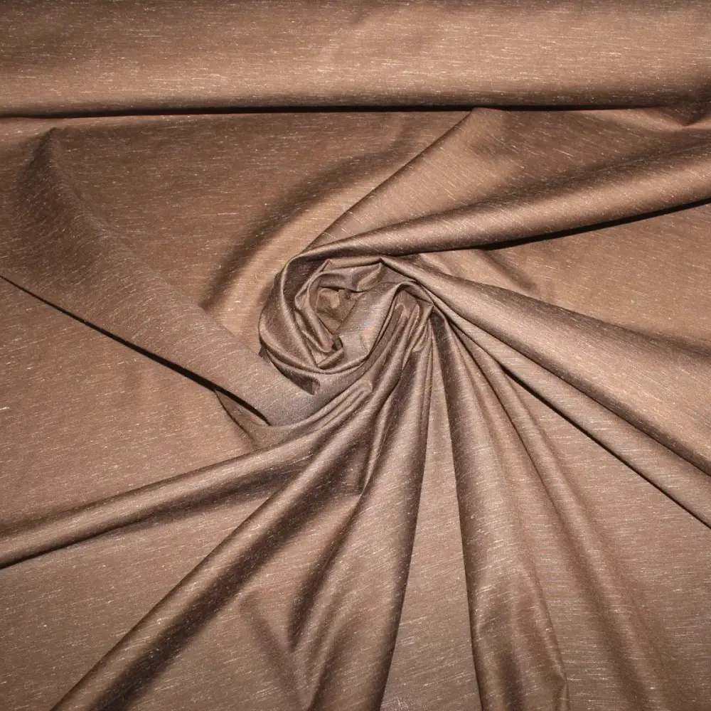 Brown linen with a raised linen texture