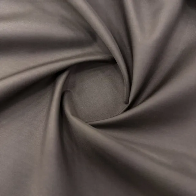 Japanese spun-filament summer fabric in grey-brown